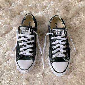 Black Converse Low Tops